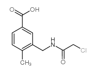 3-[[(2-chloroacetyl)amino]methyl]-4-methylbenzoic acid