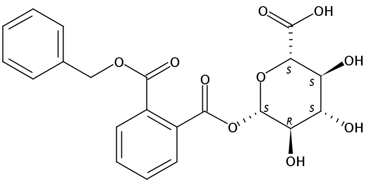 Monobenzyl Phthalate β-D-Glucuronide