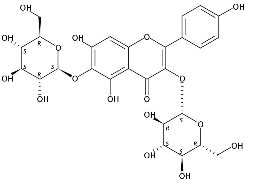 6-羟基山奈酚 3,6-二葡萄糖苷