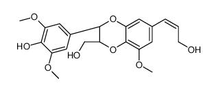 4-{(2R,3R)-3-(Hydroxymethyl)-7-[(1E)-3-hydroxy-1-propen-1-yl]-5-m ethoxy-2,3-dihydro-1,4-benzodioxin-2-yl}-2,6-dimethoxyphenol