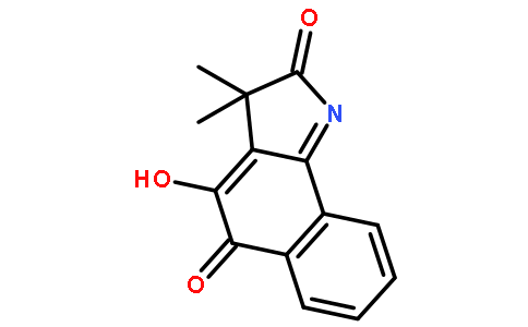 4-羟基-3,3-二甲基-2H-苯并[g]吲哚-2,5(3H)-二酮