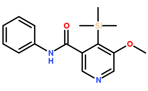 5-甲氧基-n-苯基-4-(三甲基甲硅烷基)烟酰胺