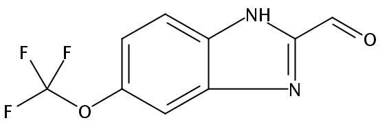 6-三氟甲氧基-1H-苯并咪唑-2-甲醛