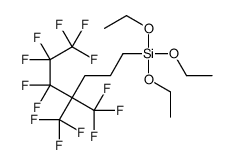 triethoxy-[5,5,6,6,7,7,7-heptafluoro-4,4-bis(trifluoromethyl)heptyl]silane
