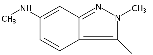 N,2,3-三甲基-2H-吲唑-6-胺