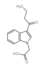 2-(3-butanoylindol-1-yl)acetic acid