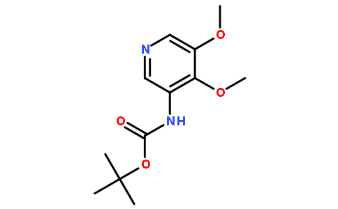 4,5-二甲氧基吡啶-3-氨基甲酸叔丁酯