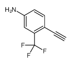 4-Ethynyl-3-(trifluoromethyl)aniline