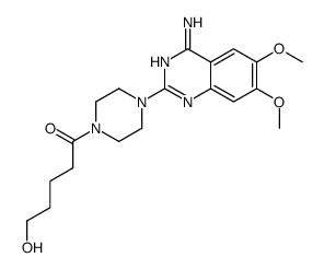1-[4-(4-amino-6,7-dimethoxyquinazolin-2-yl)piperazin-1-yl]-5-hydroxypentan-1-one