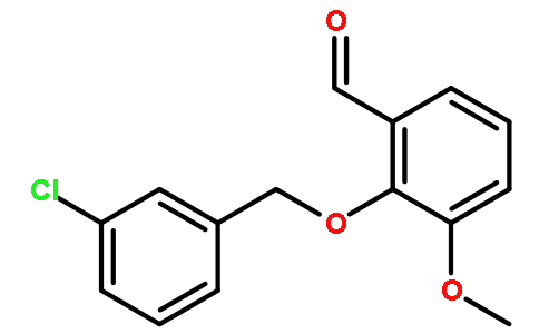 2-[(3-氯苄基)氧基]-3-甲氧基苯甲醛