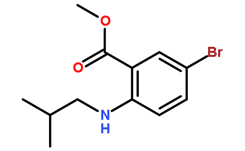 5-溴-2-(異丁基氨基)苯甲酸甲酯