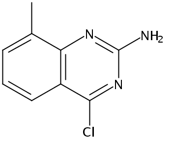 2-​Quinazolinamine, 4-​chloro-​8-​methyl-