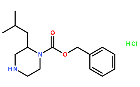 (S)-1-n-cbz-2-异丁基哌嗪盐酸盐
