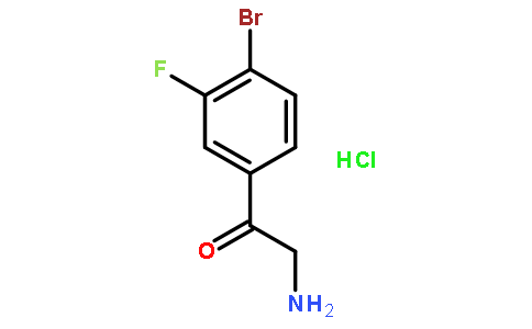2-氨基-1-(4-溴-3-氟苯基)乙酮盐酸盐