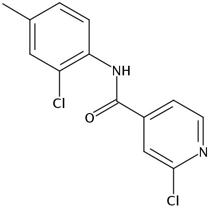4-Pyridinecarboxamide, 2-chloro-N-(2-chloro-4-methylphenyl)-