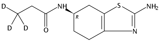 (+)-2-Amino-6-propionamido-d3-tetrahydrobenzothiazole