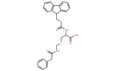 (2S)-2-(9H-fluoren-9-ylmethoxycarbonylamino)-3-[[(2-phenylacetyl)amino]methylsulfanyl]propanoic acid