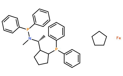 (S)-N-二苯基膦-N-甲基-1-[R-2-(二苯基膦)二茂铁]乙基胺