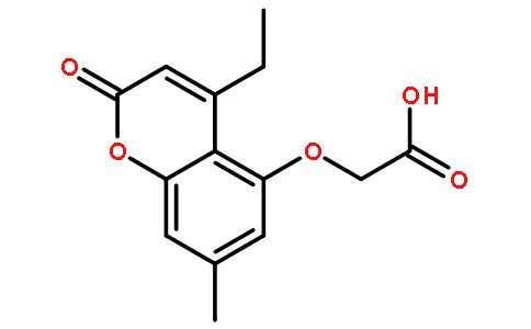 2-(4-乙基-7-甲基-2-氧代-苯并吡喃-5-基)氧基乙酸