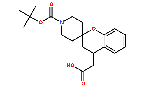 2-(1-(叔丁氧基羰基)螺[苯并二氢吡喃-2,4-哌啶]-4-基)乙酸