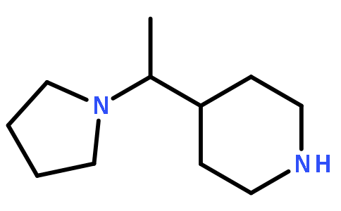 4-(1-(吡咯啉-1-乙基)哌啶