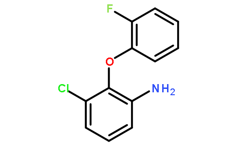 3-氯-2-(2-氟苯氧基)苯胺