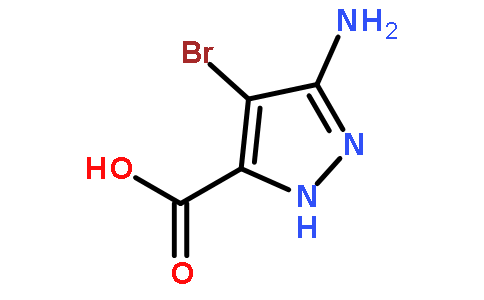 3-氨基-4-溴-1H-吡唑-5-羧酸