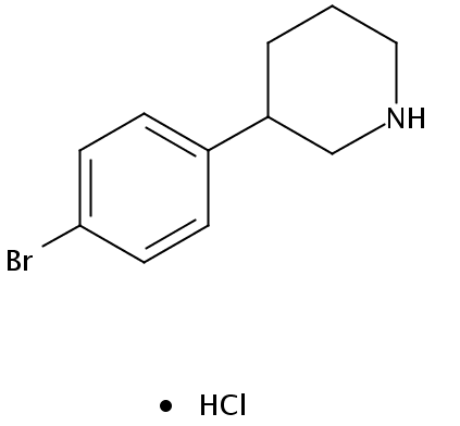 3-(4-溴-苯基)-哌啶盐酸盐