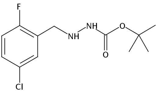 tert-Butyl 2-(5-chloro-2-fluorobenzyl)hydrazinecarboxylate