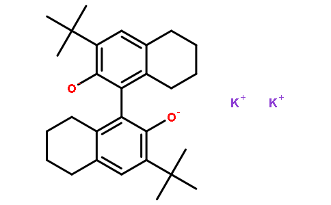 (R)-(-)-5,5',6,6',7,7',8,8'-八羟基-3,3'-二叔丁基-1,1'-联-2-萘醇二钾盐