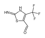 2-amino-4-(trifluoromethyl)-1,3-thiazole-5-carbaldehyde