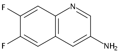 6,7-二氟喹啉-3-胺