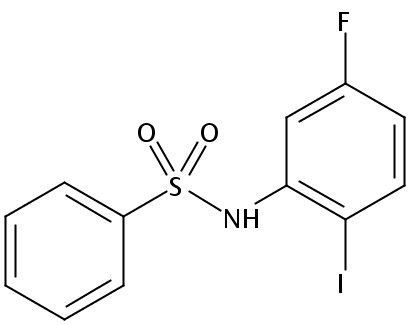 N-(5-氟-2-碘苯基)苯磺酰胺
