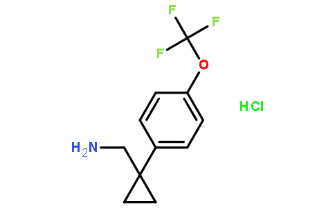[1-[4-(trifluoromethoxy)phenyl]cyclopropyl]methanamine