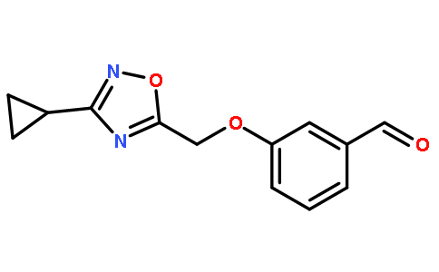 3-((3-環(huán)丙基-1,2,4-噁二唑-5-基)甲氧基)苯甲醛
