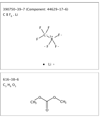 三氟(三氟甲基)硼酸锂-碳酸二甲酯络合物
