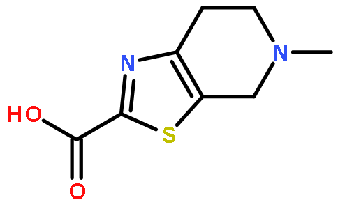 5-甲基-4,5,6,7-四氢噻唑并[5,4-c]吡啶-2-羧酸