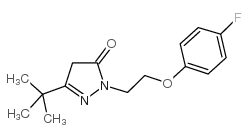5-叔丁基-2-[2-(4-氟-苯氧基)-乙基]-2,4-二氢-吡唑-3-酮