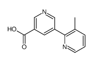 5-(3-methylpyridin-2-yl)pyridine-3-carboxylic acid