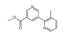 methyl 5-(3-methylpyridin-2-yl)pyridine-3-carboxylate