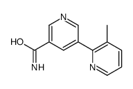 5-(3-methylpyridin-2-yl)pyridine-3-carboxamide