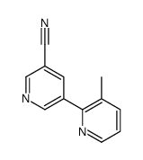 5-(3-methylpyridin-2-yl)pyridine-3-carbonitrile