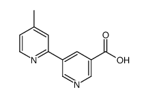 5-(4-methylpyridin-2-yl)pyridine-3-carboxylic acid