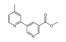 methyl 5-(4-methylpyridin-2-yl)pyridine-3-carboxylate
