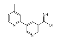 5-(4-methylpyridin-2-yl)pyridine-3-carboxamide