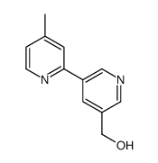 [5-(4-methylpyridin-2-yl)pyridin-3-yl]methanol