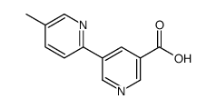 5-(5-methylpyridin-2-yl)pyridine-3-carboxylic acid