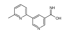 5-(6-methylpyridin-2-yl)pyridine-3-carboxamide