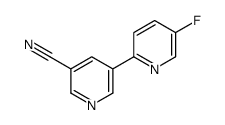 5-(5-fluoropyridin-2-yl)pyridine-3-carbonitrile