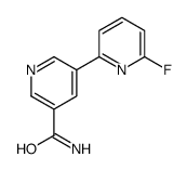 5-(6-fluoropyridin-2-yl)pyridine-3-carboxamide